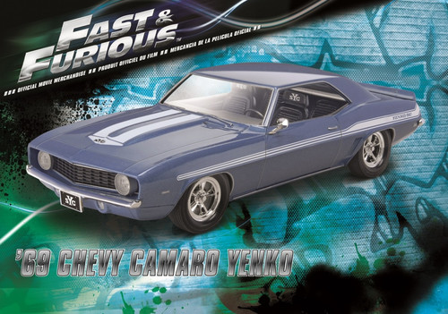 Revell Plastic Model Kit 1969 Chevy Camaro Yenko 8+