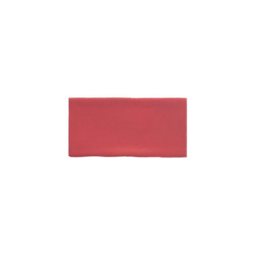 GoodHome Glazed Tile Vernisse 7.5 x 15 cm, red, 0.9 m2