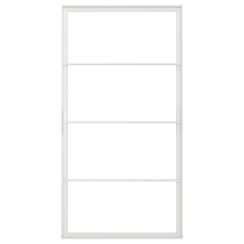 SKYTTA Sliding door frame, white, 102x196 cm