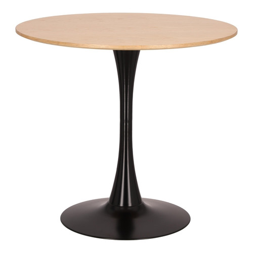 Table Simplet Skinny 80 cm, oak/black