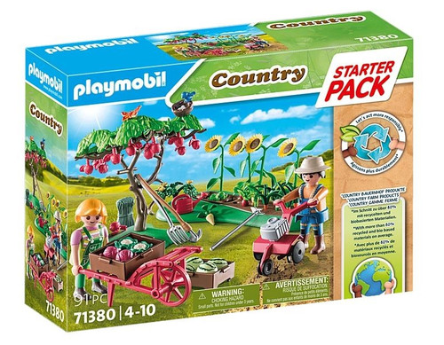 Playmobil Country Starter Pack Vegetable Garden 4+