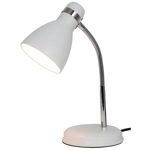 Desk Lamp GoodHome Narajo E27, white