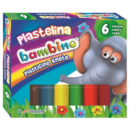 Bambino Plasticine 6 Colours