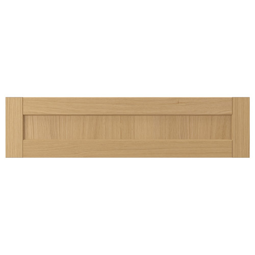 FORSBACKA Drawer front, oak, 80x20 cm