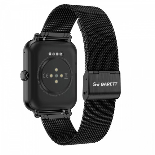 Garett Smartwatch GRC Classic, black steel