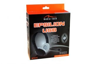 Media-Tech Stereo USB HEadset with Microphone Epsilion