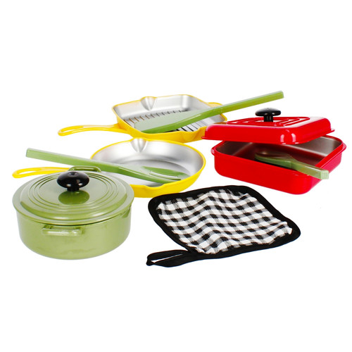 Cookware Set Make Breakfast 10pcs 3+