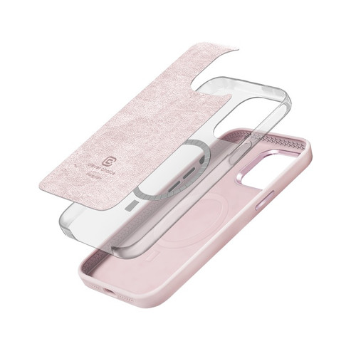 Crong Phone Case iPhone 15 Pro, pink