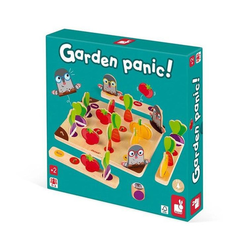 Janod Matchin Game Garden Panic!, wood, 2+