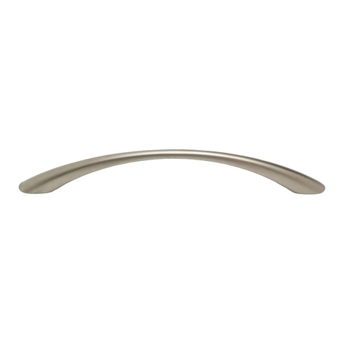 Cabinet Handle, spacing 128 mm, nickel satin