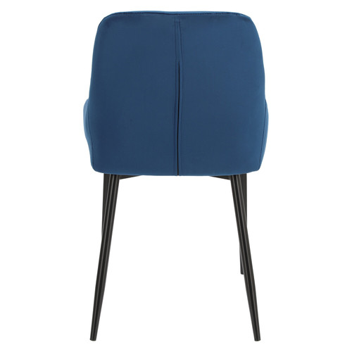 Upholstered Chair Floyd Velvet, blue