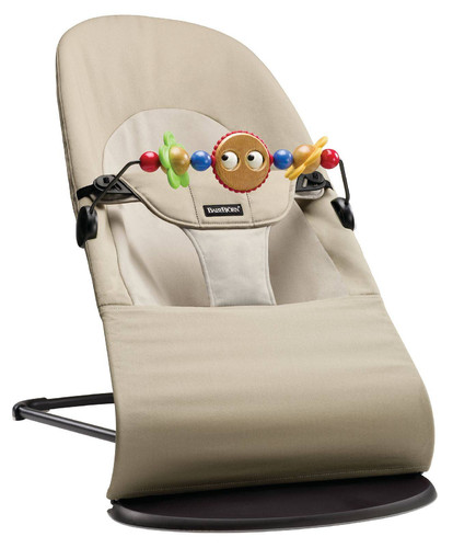 BABYBJÖRN - Wooden Toy for Bouncer BALANCE SOFT Googly eyes