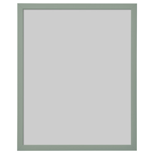 FISKBO Frame, light grey-green, 40x50 cm