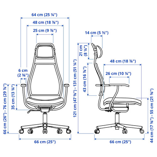 LÖPARBANA Gaming chair, Vissle green