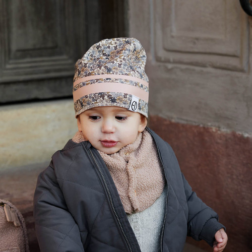 Elodie Details Winter Beanie - Blue Garden, 6-12 months