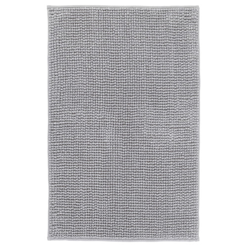 TOFTBO Bath mat, grey-white mélange. 50x80 cm