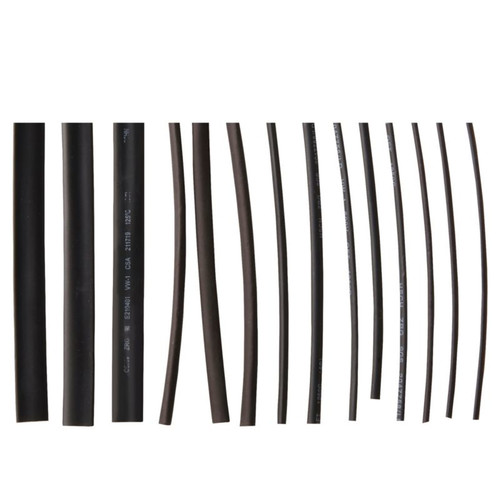 Heat-shrink Tubing 2-8mm black 15pcs