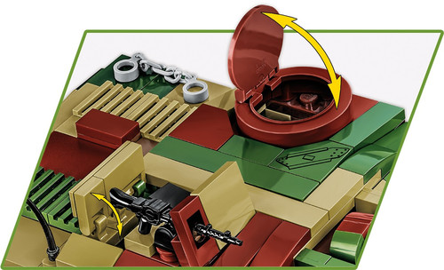 Cobi Blocks Sturmgeschutz IV Sd.Kfz. 167 952pcs 9+