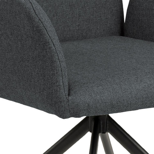 Conference/Dining Chair Naya, dark grey