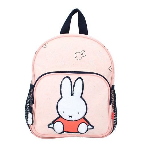 Pret Preschool Backpack Miffy Sweet and Furry, pink