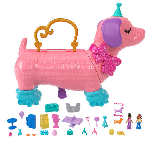 Polly Pocket Dolls Puppy Party Playset HKV52 4+