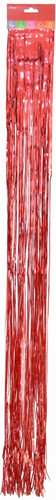 Christmas Tree Decoration Tinsel 100cm, red