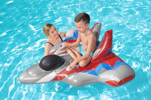 Bestway Inflatable Pool Ride-on Float Space Ship 1.36m x 1.35m 3+