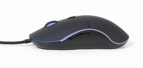 Gembird Optical Wired Mouse USB Iluminated, 6 buttons, black