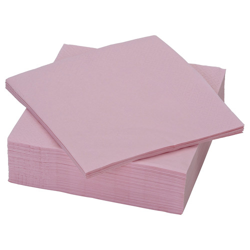 FANTASTISK Paper napkin, pink, 33x33 cm, 50 pack