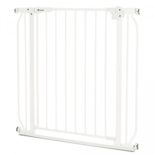 Lionelo Safety Gate Slim, white, 75-85 cm