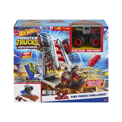 Hot Wheels Monster Trucks Arena Smashers The Press Challange HNB88 4+