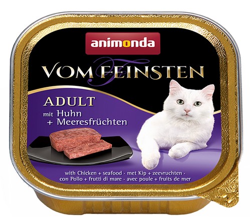 Animonda vom Feinsten Cat Adult Chicken & Seafood 100g