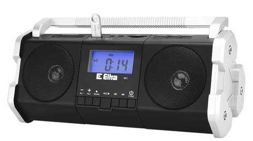 Eltra Radio Maja, black-silver