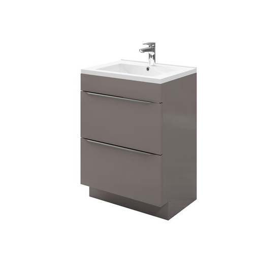 Vanity Basin Cabinet GoodHome Imandra 60cm, grey