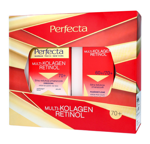 PERFECTA Gift Set Multicollagen Retinol 70+ (Face Cream 50 ml + Eye Cream 15 ml)