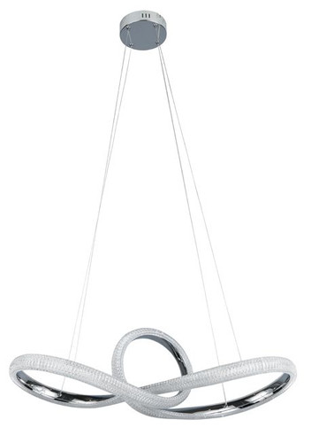 Pendant Lamp Anchorage 3200lm 4000K, chrome