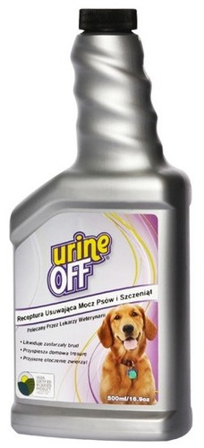 Urine Off Dog & Puppy Odor & Stain Remover 0.5l