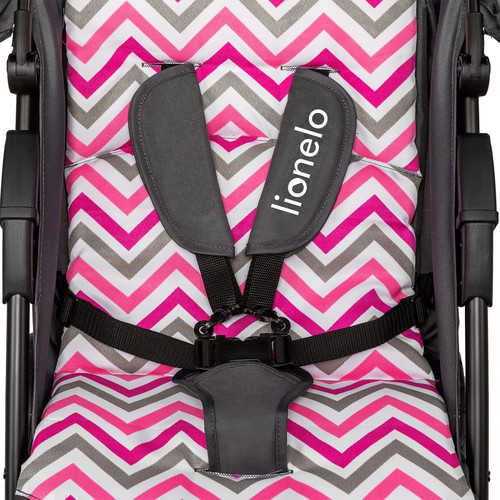 Lionelo Stroller Pushchair Emma Plus Pink, 6-36m/up to 15kg