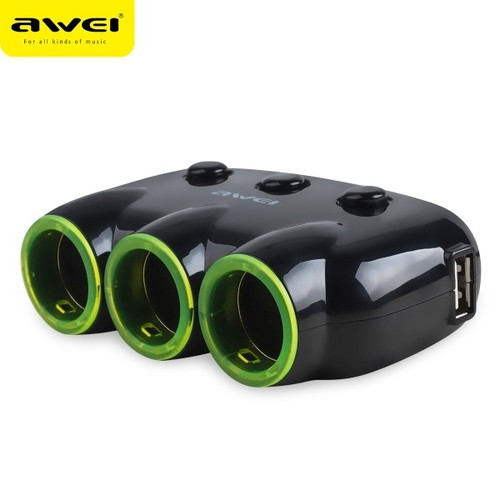 AWEI Car Charger Cigarette Lighter Adapter C-35