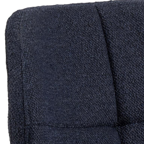 Upholstered Chair Petri, dark blue