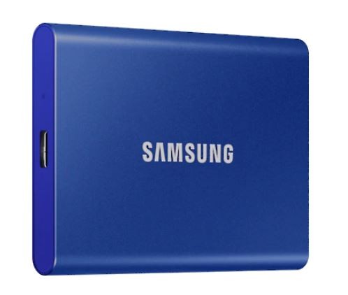 Samsung Portable Drive SSD T7 2TB USB 3.2 GEN.2, blue