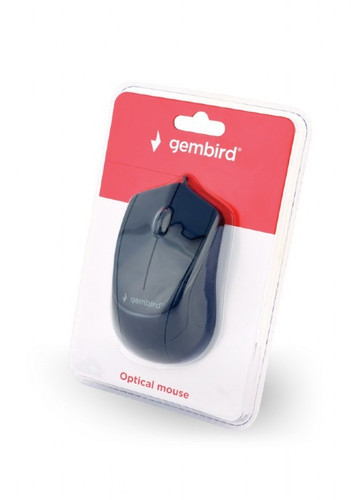 Gembird Optical Wired Mouse, black