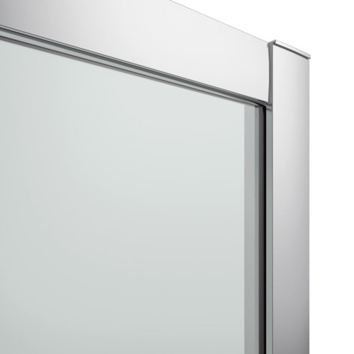 GoodHome Sliding Shower Door Beloya 160 cm, chrome/transparent