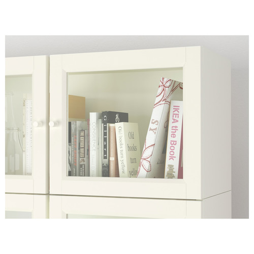 BILLY / OXBERG Bookcase, white, 80x237x30 cm