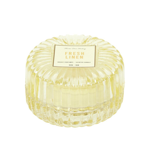 Scented Candle in Glass Fresh Linen