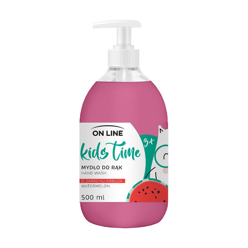 On Line Kids Time Hand Wash Watermelon 3+ 500ml