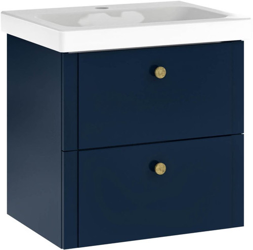 Mirano Basin Cabinet Azzura 50 cm, navy blue