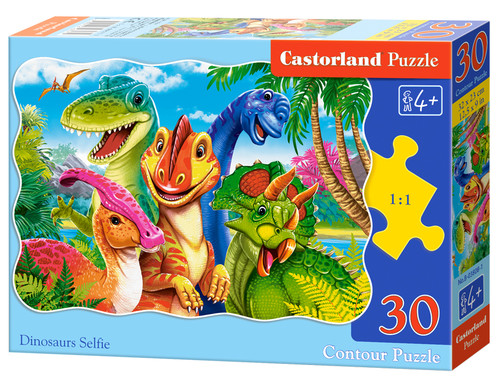 Castorland Children's Puzzle Dinosaurs Selfie 30pcs 4+