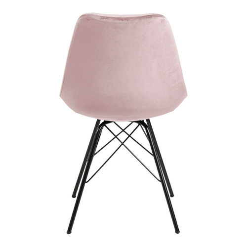 Chair Eris, velvet, pink