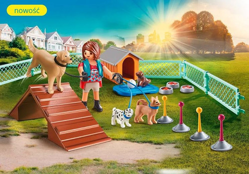 Playmobil City Life Dog Trainer Gift Set 4+ 70676